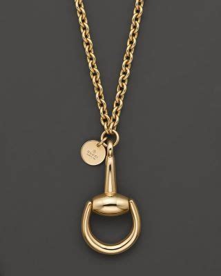 gucci snaffle bit necklace|Gucci horsebit fine jewelry.